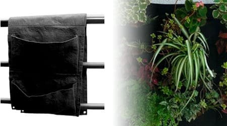 Saco o Alforja de Cultivo con 4 Bolsas de Geotextil