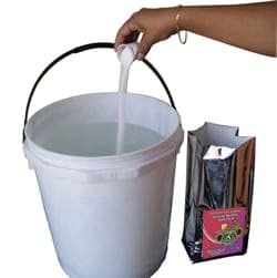 preparacion de solucion nutritiva en 20 litros de agua